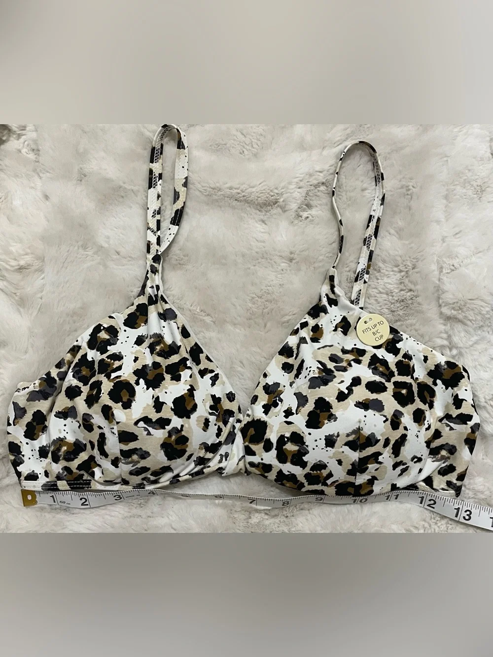 Nip Tuck Swim Bikini Top Size 10 - Picture 5 of 5